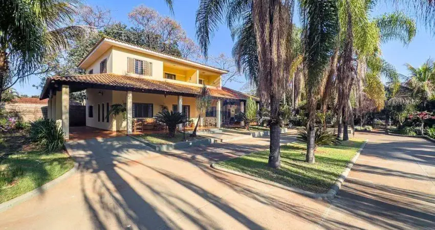 Chácara à venda, com 545m² de área construída, em um terreno de 5.000m², 04 quartos sendo uma suíte, no residencial itanhangá em ribeirão preto - sp