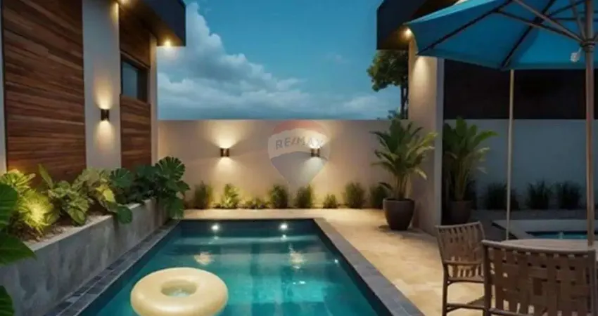 Casa térrea no portal da mata, em construção, entrega em dezembro de 2025, com 3 suítes.