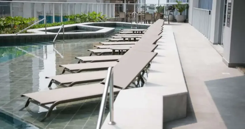 Apartamento no duo praia brava  para locação mobiliado  proximo de supermercado angelina com acesso para avenida osvaldo reis