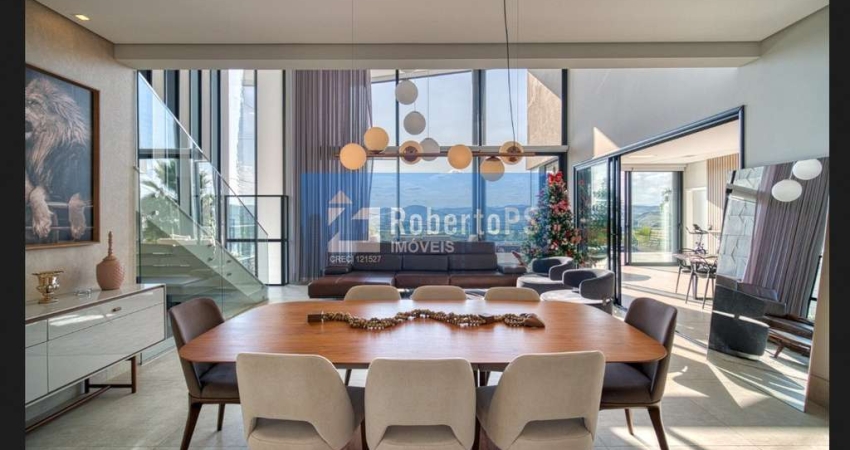 Casa de luxo no Urbanova: 4 suítes, mezanino, vista privilegiada e muitos detalhes de conforto e tecnologia! Agende sua visita!
