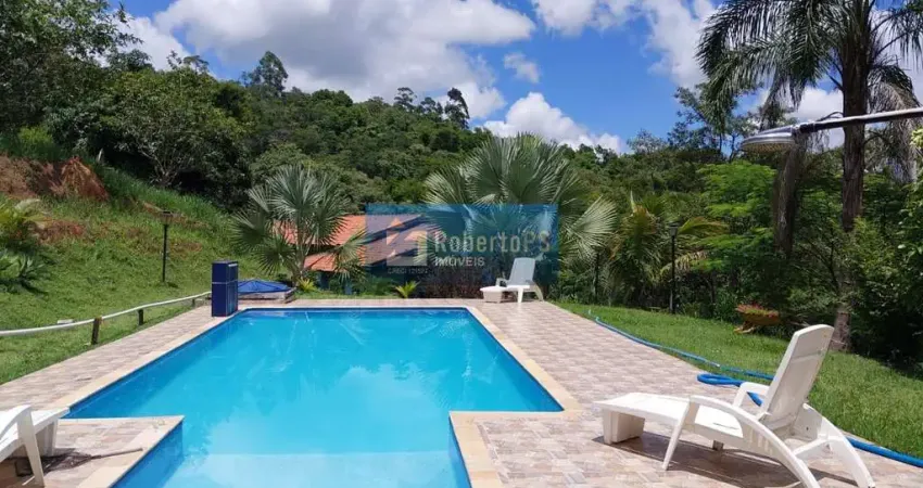 Chácara em condomínio de luxo na serrinha, caçapava-sp: 4 quartos, 1 suíte, 2 salas, 3 banheiros, 3 vagas - 230m²