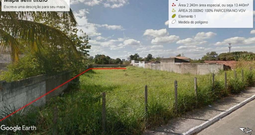 Perfeita área para prédio, residencial ou comercial em Taubaté para incorporadoras e construtoras.