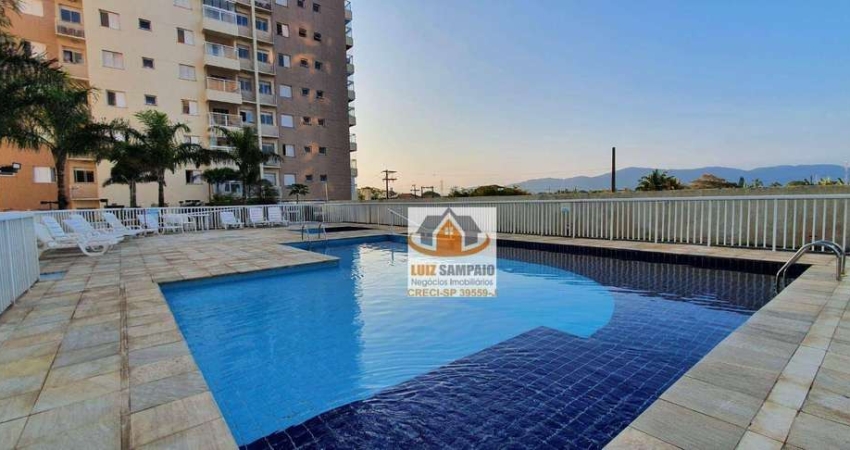 Apartamento Mobiliado - Lazer Completo  - Vista ao Mar - 2 Dorms. (1 Suite)