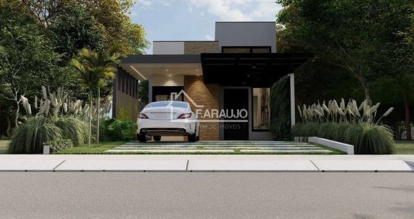 CASA TÉRREA EM FASE FINAL DE CONSTRUÇÃO, À VENDA COM 3 DORMITORIOS, 1 SUÍTE , NO CONDOMÍNIO JARDIM RESIDENCIAL JARDIM, SOROCABA - SP