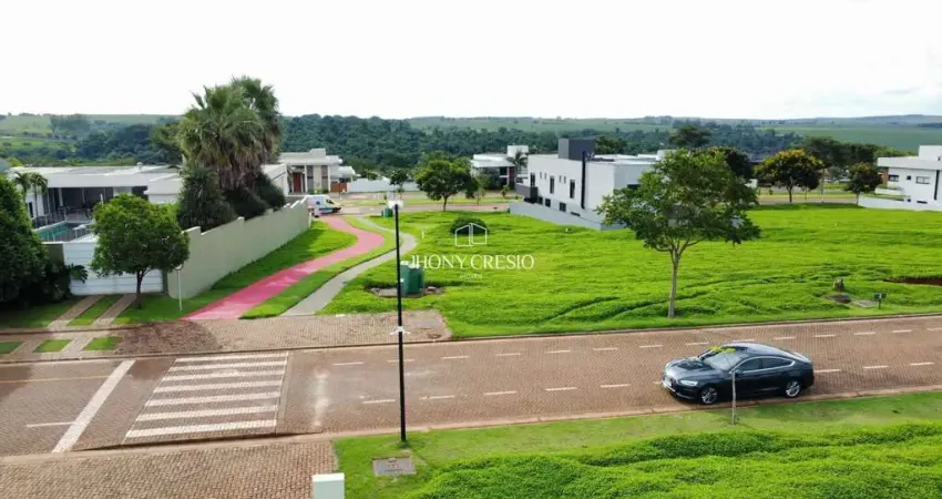 Jardins de Monet - Terreno em Condomínio Jardins de Monet, 20 metros de testada, esquina com alameda