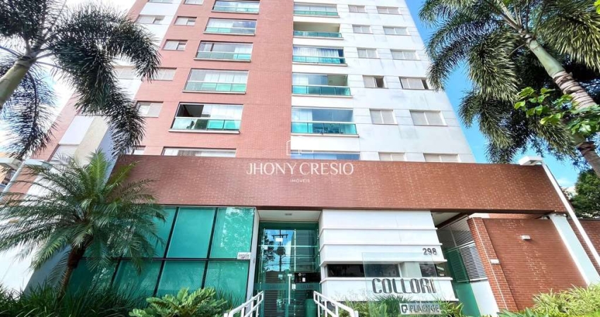 Apartamento de 96m² com Cozinha Mobiliada Sacada com Churrasqueira