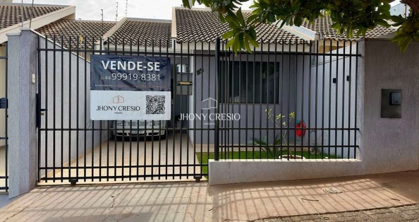 Casa em Maringá, com 3 quartos, jardim Paris, aceita financiamento.