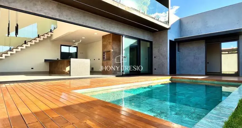 Jardins de monet - casa com moveis planejados e eletrodomésticos  condomínio, jardins de monet residence. maringá/pr