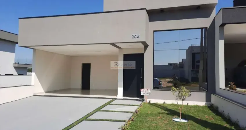Casa em condomínio de luxo no residencial evidências em indaiatuba-sp: 3 quartos, 1 suíte, 4 banheiros, 4 vagas - 186m².