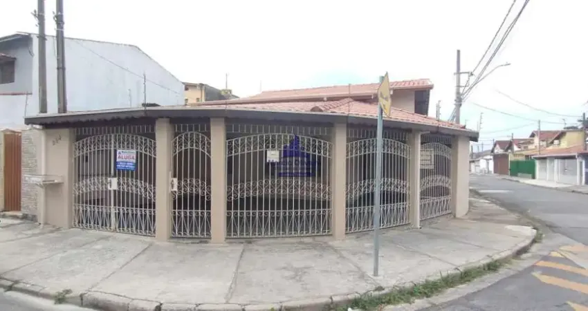 Imperdível! casa para locação em taubaté-sp, parque aeroporto. 2 quartos, 2 salas, 1 banheiro, 3 vagas e 130m².