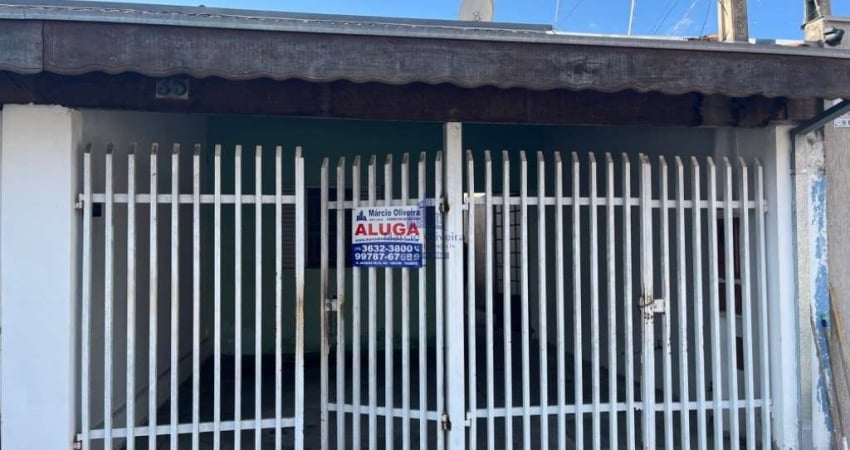 Excelente oportunidade de locação: Casa de 2 quartos no Jardim das Bandeiras, Taubaté-SP, com 80m² e 2 vagas de garagem.