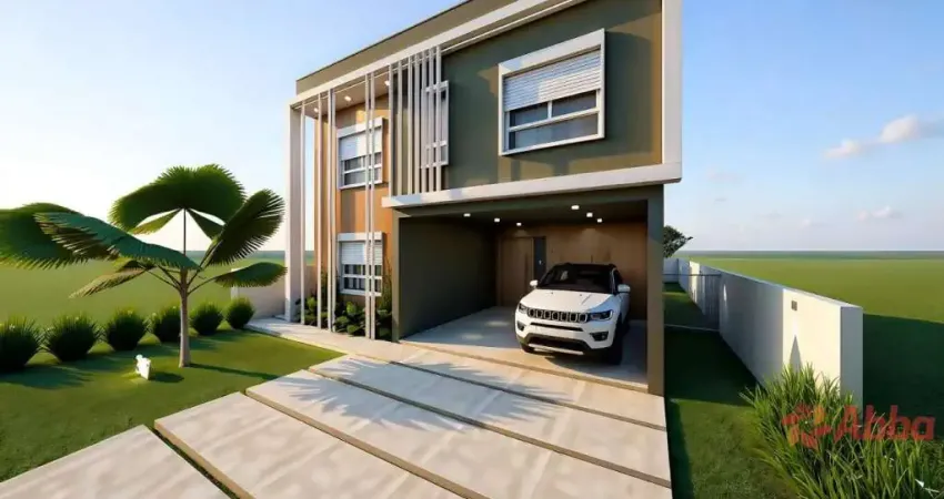 Casa olivia no condomínio casa viva para venda,  sao jose, santa maria - ca1899