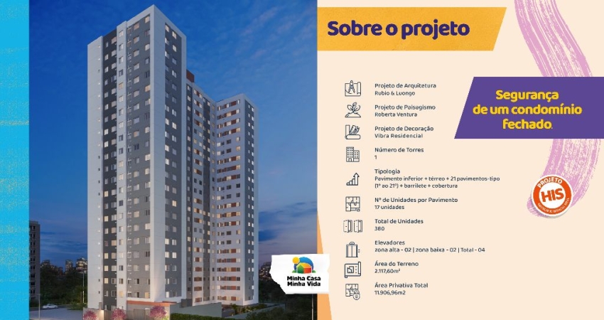 Apartamento com 2 quartos à venda no Jardim Rodolfo Pirani, São Paulo 