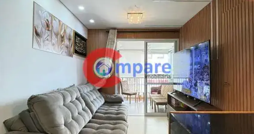 Excelente studio à venda, com 38 metros , mobiliado, 1 vaga - jardim flor da montanha, guarulhos, s