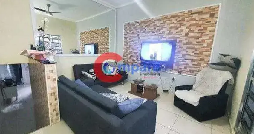 Excepcional casa com salão comercial à venda, água chata, guarulhos, sp