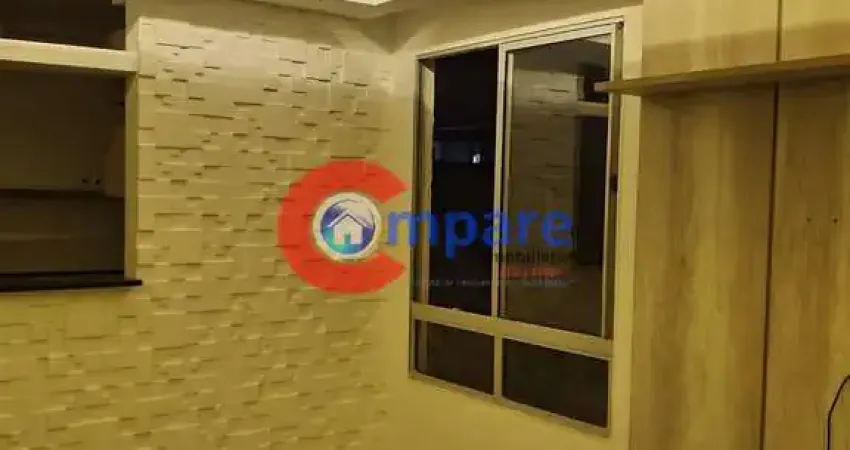 Apartamento de 48m² no condomínio residencial parque santa lúcia à venda, água chata, guarulhos, sp