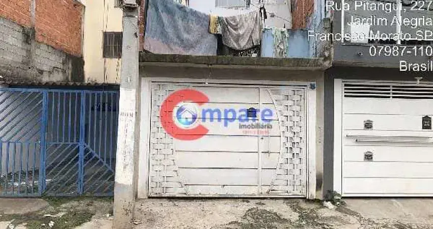 Casa à venda 1 quarto, 1 vaga, 10m², jardim alegria, francisco morato - sp