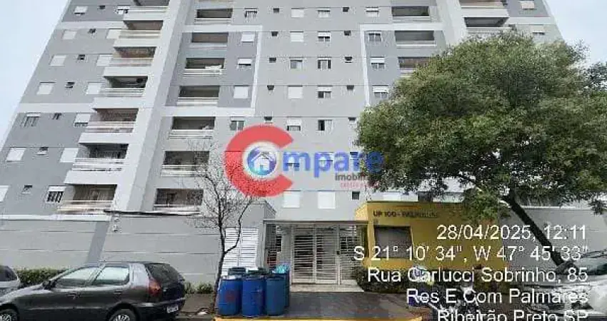 Apartamento à venda 2 quartos, 1 vaga, 86m², residencial e comercial palmares, ribeirao preto - sp