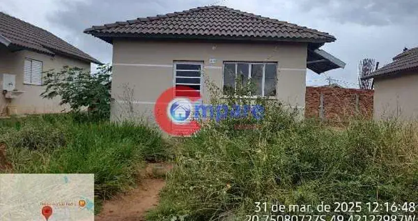 Casa à venda 2 quartos, 44m², residencial maria clara 2, sao jose do rio preto - sp