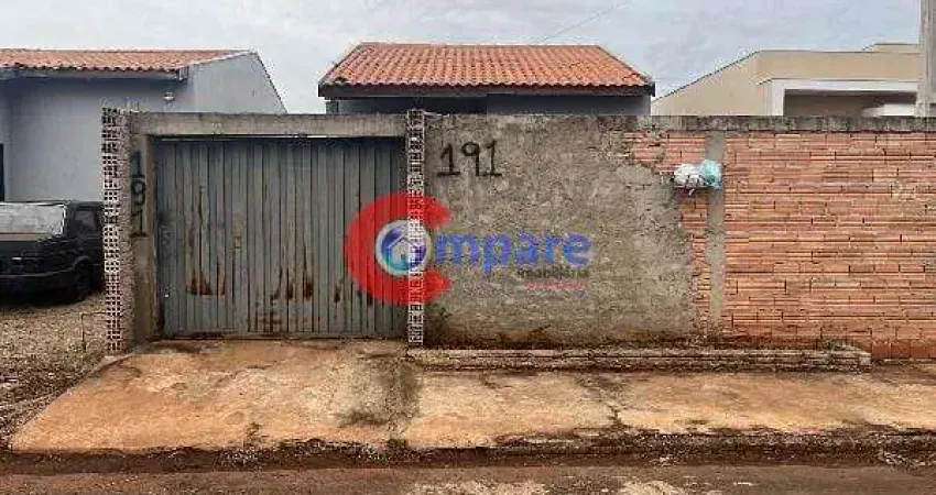 Casa à venda 3 quartos, 1 vaga, 53m², residencial jardim alvorada, chavantes - sp