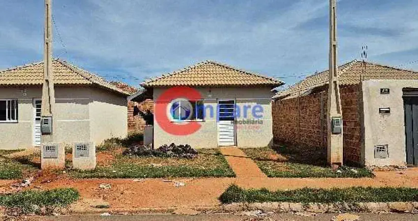 Casa à venda 2 quartos, 1 vaga, 44m², residencial sylvio jose venturolli, aracatuba - sp