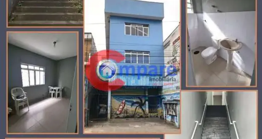 Excelente prédio comercial  para locação,342 metros, salão e 6 salas -  vila leonor, guarulhos, sp