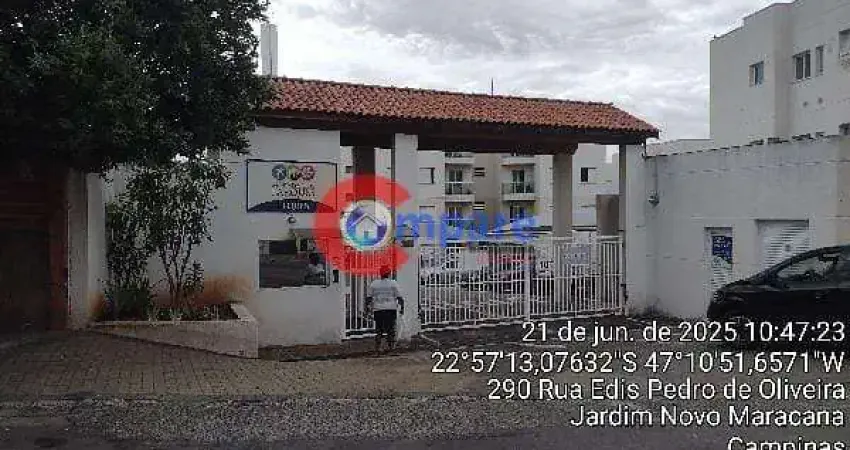 Apartamento à venda 2 quartos, 52m², jardim novo maracana, campinas - sp