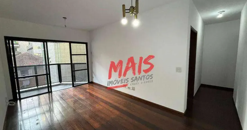 Apartamento próximo a praia, 2 quartos para alugar, 82 m²,  Ponta da Praia - Santos/SP