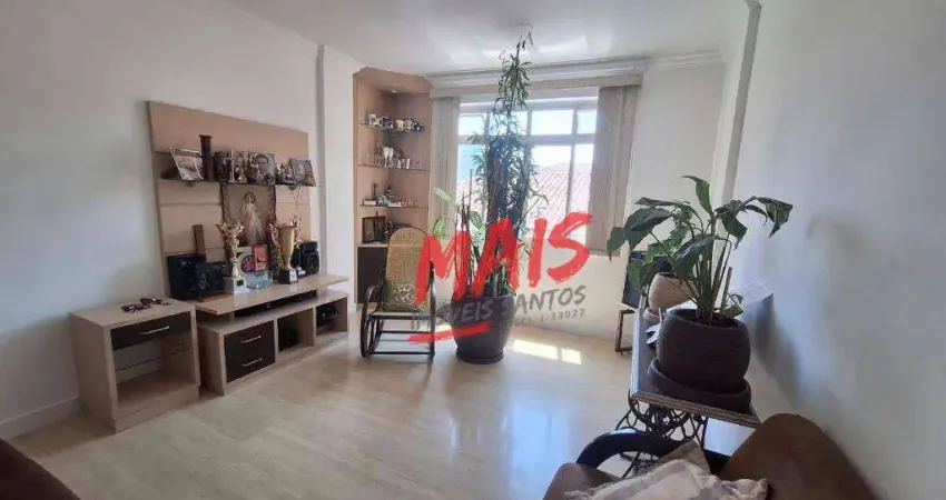Apartamento com 2 Dormitórios à venda, 102 m²  - Embaré - Santos/SP