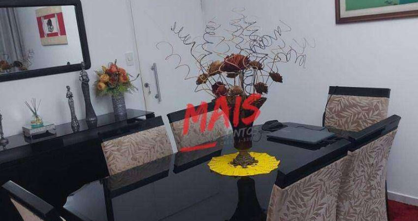Apartamento com 2 dormitórios à venda, 97 m² por R$ 510.000,00 - Gonzaga - Santos/SP