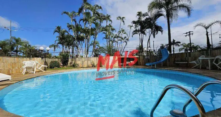 Apartamento com 3 dormitórios, 220 m² - venda por R$ 2.650.000,00 ou aluguel por R$ 9.840,00/mês - Aparecida - Santos/SP