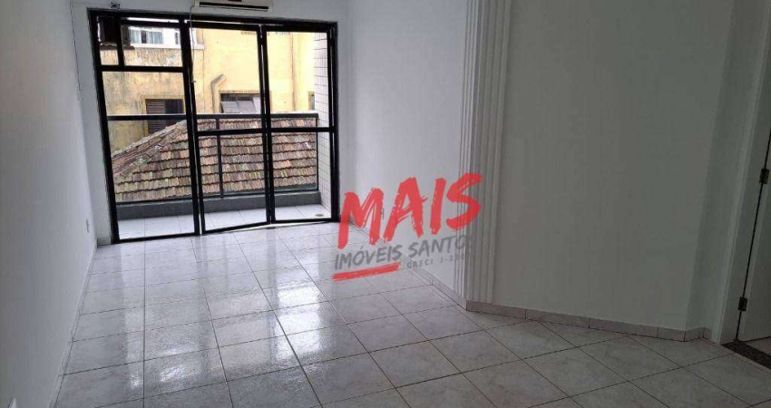 Apartamento com 2 dormitórios à venda, 97 m² - Aparecida - Santos/SP