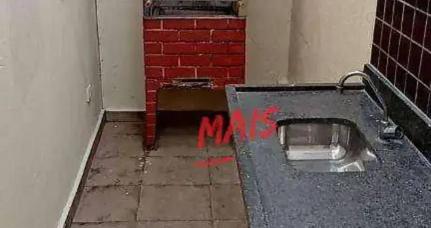 Casa com 3 dormitórios à venda, 77 m²  - Marapé - Santos/SP