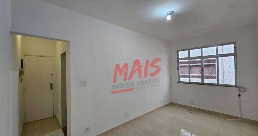 Apartamento com 2 dormitórios, à venda, no campo grande - santos/sp