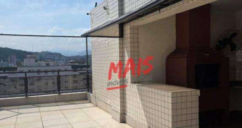Apartamento com 4 dormitórios à venda  - Campo Grande - Santos/SP