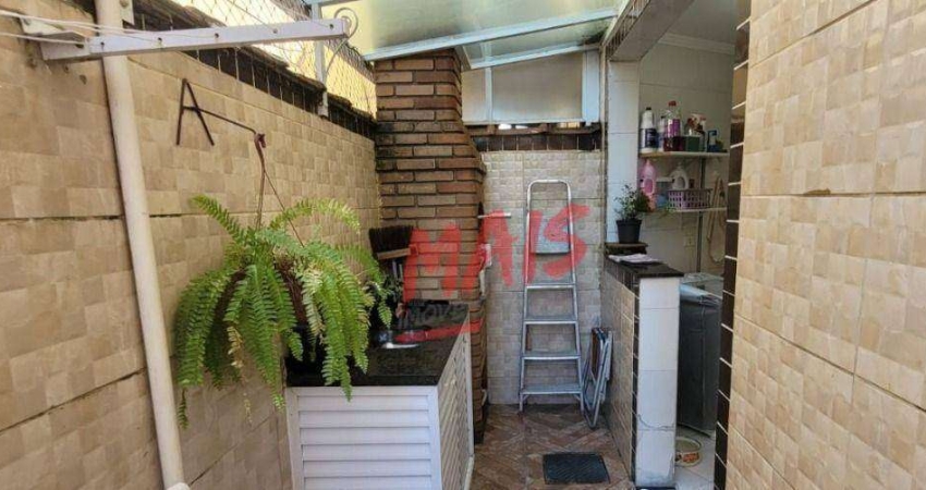 Village com 3 dormitórios à venda, 112 m² - Macuco - Santos/SP