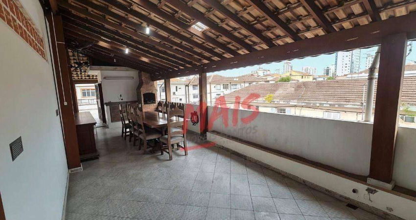 Casa com 4 dormitórios à venda, 185 m² por R$ 1.300.000,00 - Aparecida - Santos/SP