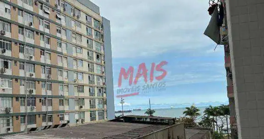 Apartamento com 2 dormitórios  à venda, 43 m² por r$ 420.000 - embaré - santos/sp