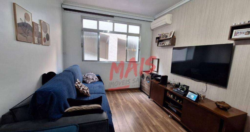 Apartamento à venda, 65 m² por R$ 540.000,00 - Embaré - Santos/SP