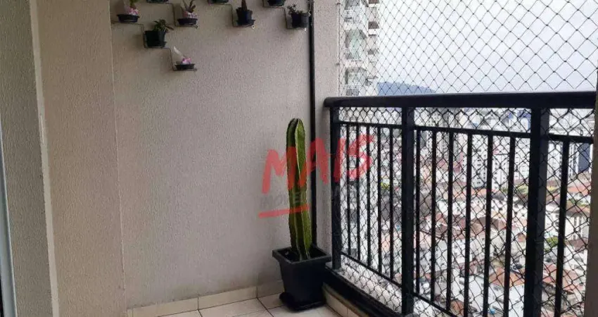 Apartamento com 2 dormitórios à venda, 63 m² por R$ 670.000,00 - Marapé - Santos/SP