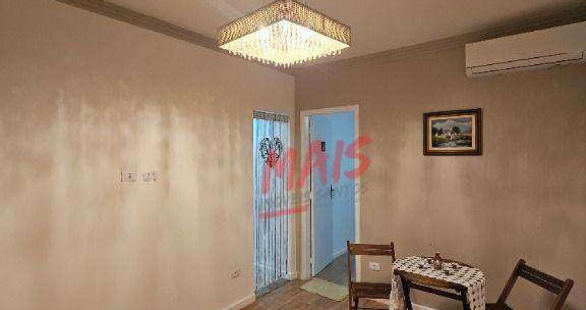 Apartamento com 1 dormitório à venda, 40 m² por R$ 390.000 - Pompéia - Santos/SP