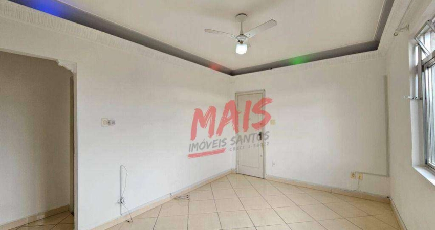 Apartamento com 2 quartos à venda, 65 m² - Macuco - Santos/SP