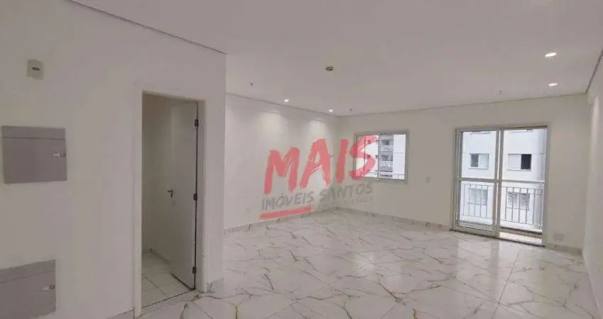 Sala comercial com 1 sala para alugar na Vila Mathias, Santos 