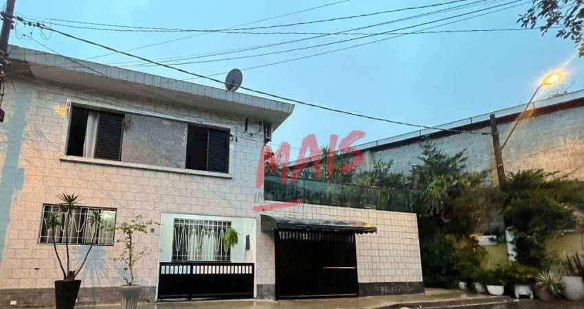 Sobrado com 3 Dormitórios à venda, 168 m²  - Estuário - Santos/SP