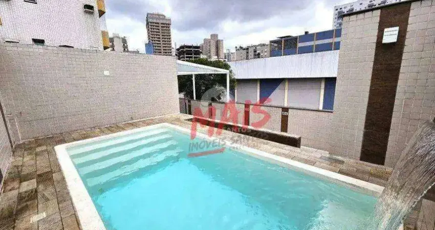 Sobrado com 4 dormitórios à venda, 237 m² - José Menino - Santos/SP