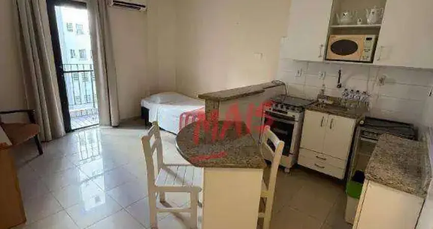 Flat com 1 quarto à venda no Gonzaga, Santos 