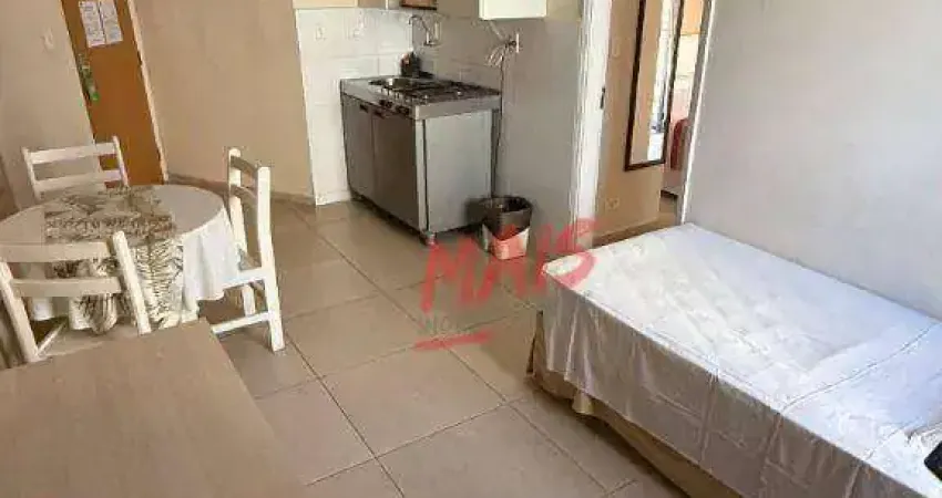 Flat com 1 quarto à venda no Gonzaga, Santos 