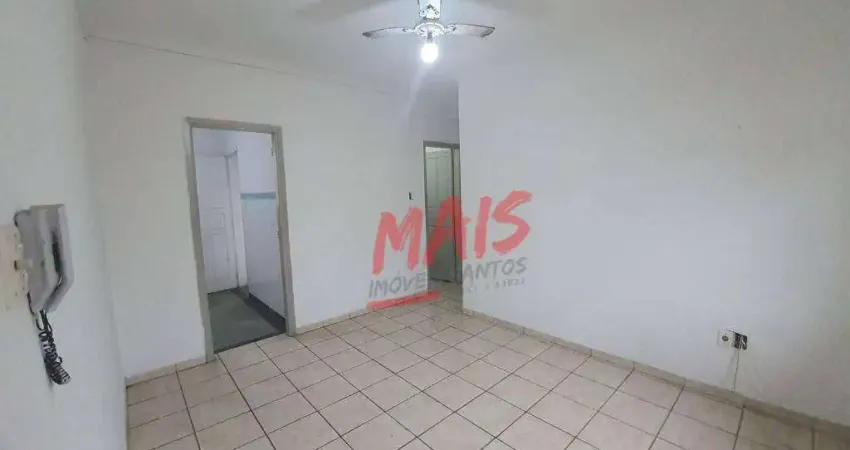 Apartamento com 2 dormitórios à venda, 55 m² - aparecida - santos/sp