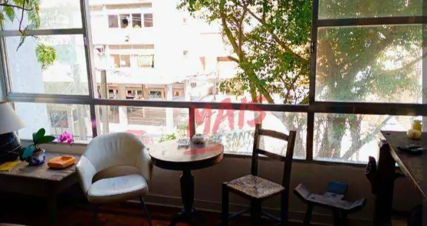 Apartamento com 1 dormitório à venda, 63 m² - boqueirão - santos/sp