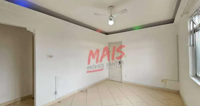 Apartamento com 2 quartos para alugar no Macuco, Santos 